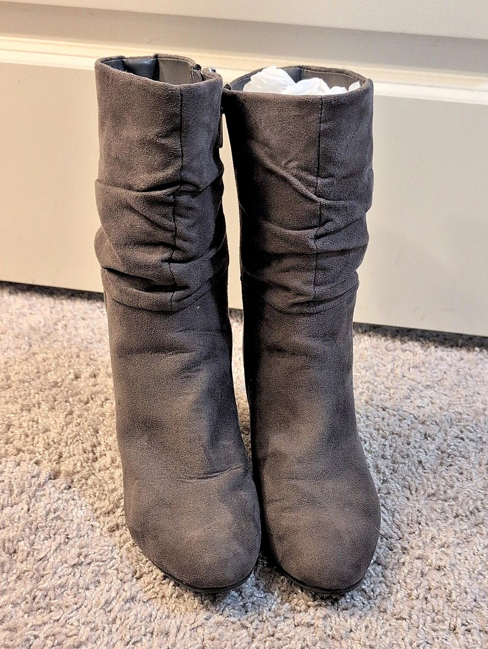 Circus By Sam Edelman Heeled Slouch Boots Black US 7.5